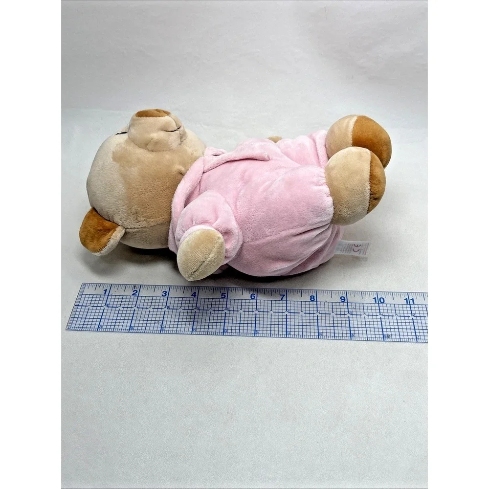 Ty Pluffies PJ Bear‎ Pink Plush Toy Teddy Stuffed Animal Pajamas 10